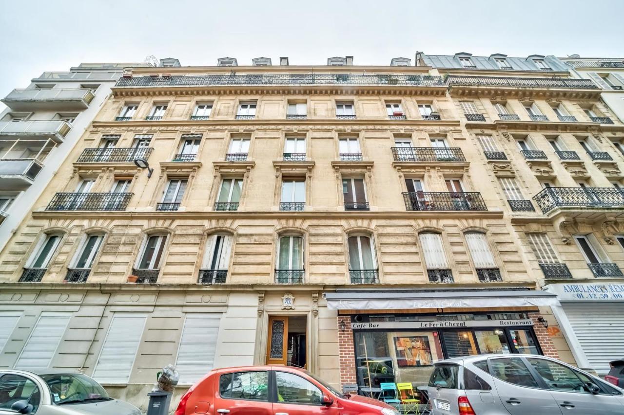 Charming Apartment In The Heart Of Montmartre Paris Dış mekan fotoğraf